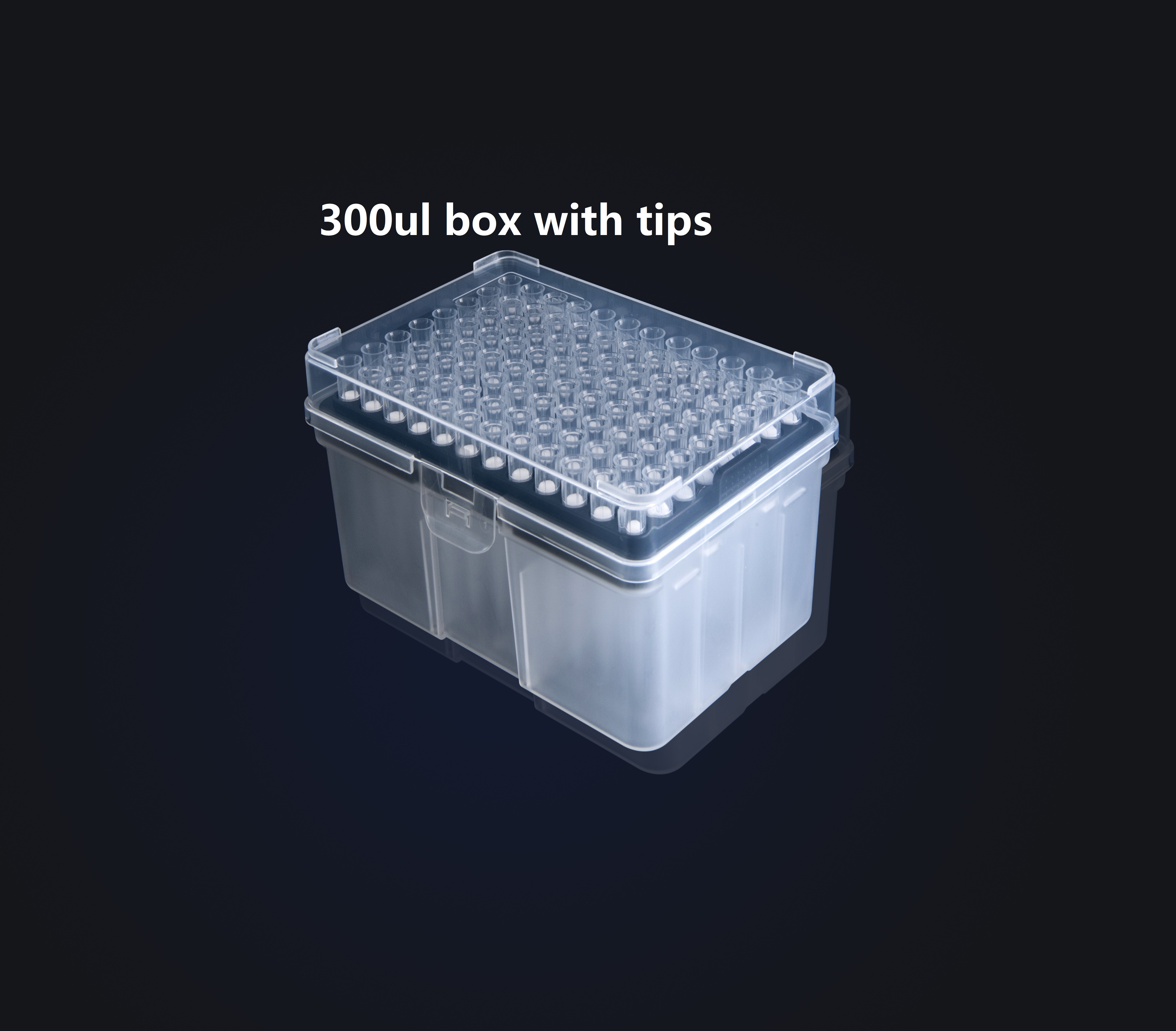 300ul盒装滤芯吸头
