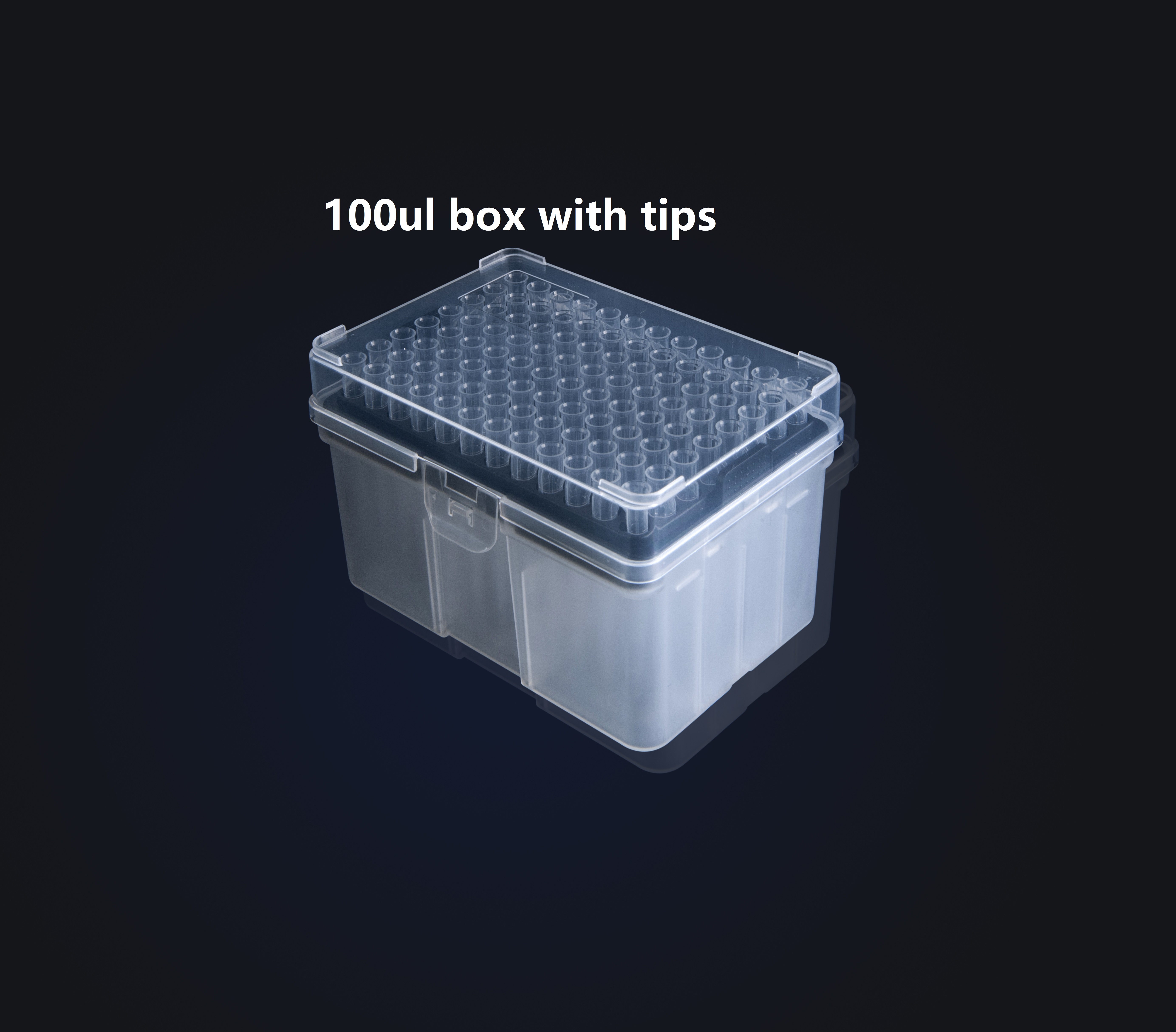 100ul盒装滤芯吸头