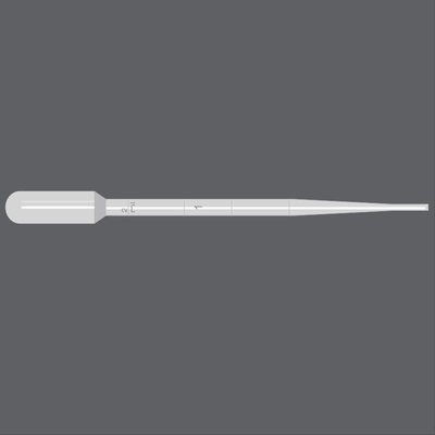 Transfer pipette, 5ml Capacity-Graduated to 2ml - Blood Bank