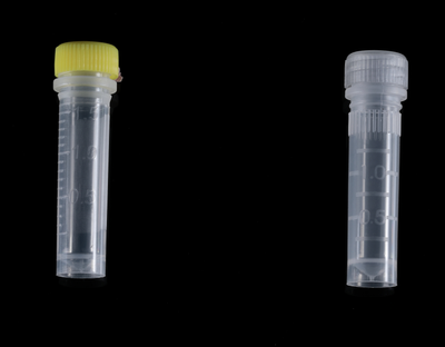 2ML Microtubes Specimen Tubes With Screw Cap and O Ring, Leakproof