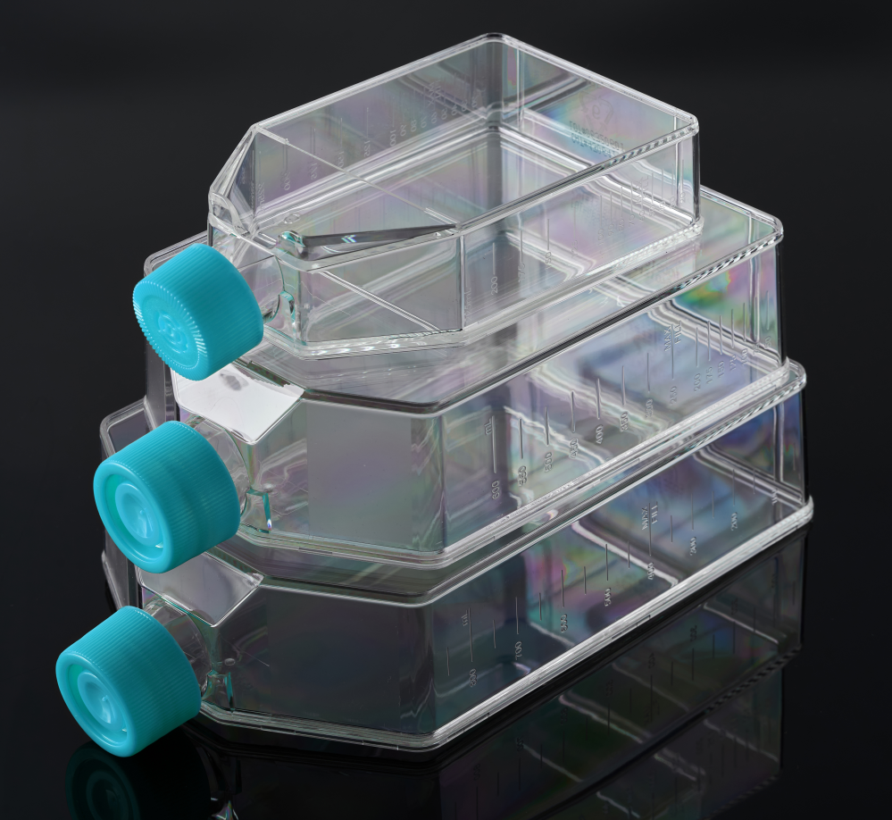 cell culture flask sealed cap TC treated 25cm²,TC treat